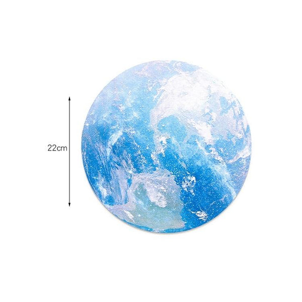 5 Piece Round Rubber Mouse Pad Set Jupiter Mouse Pads & Wrist Rests
