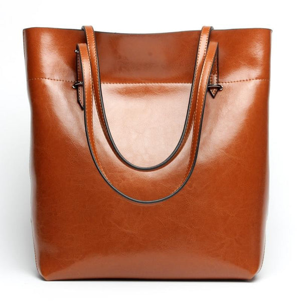 Parallel Stylish Shoulder Tote Bag For Women Vintage Brown Women's Bags & Handbags