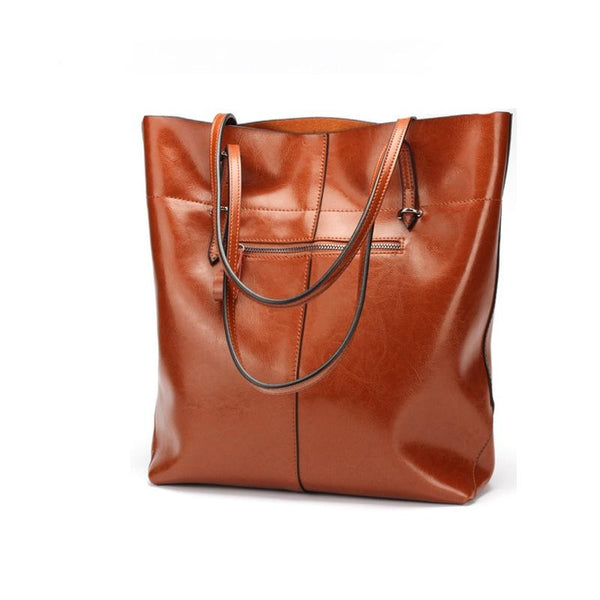 Parallel Stylish Shoulder Tote Bag For Women Vintage Brown Women's Bags & Handbags