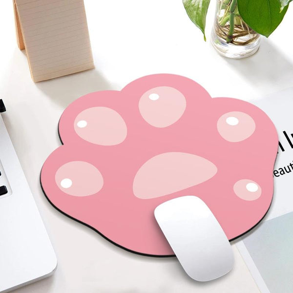 3 Piece Cute Cartoon Cat Claw Mouse Pad Set 280 X 250 3Mm Pink Mouse Pads & Wrist Rests