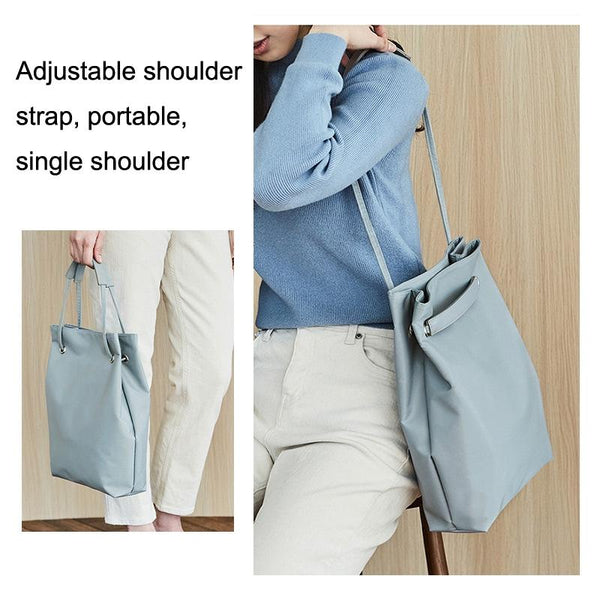 Parallel Small Apple Macbook Shoulder Messenger Bag Handheld Lake Blue Gray Pu Power Laptop Cases & Bags