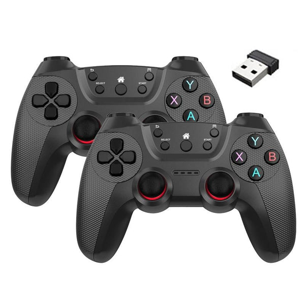 2.4G Wireless Controller For Pc Linux Android Tvbox Supports Dual Connection Mountain Blue Controllers & Attachments