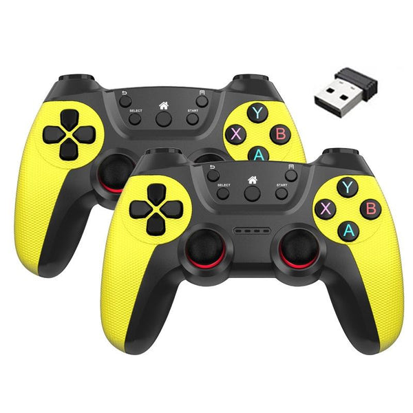 2.4G Wireless Controller For Pc Linux Android Tvbox Supports Dual Connection Mountain Blue Controllers & Attachments