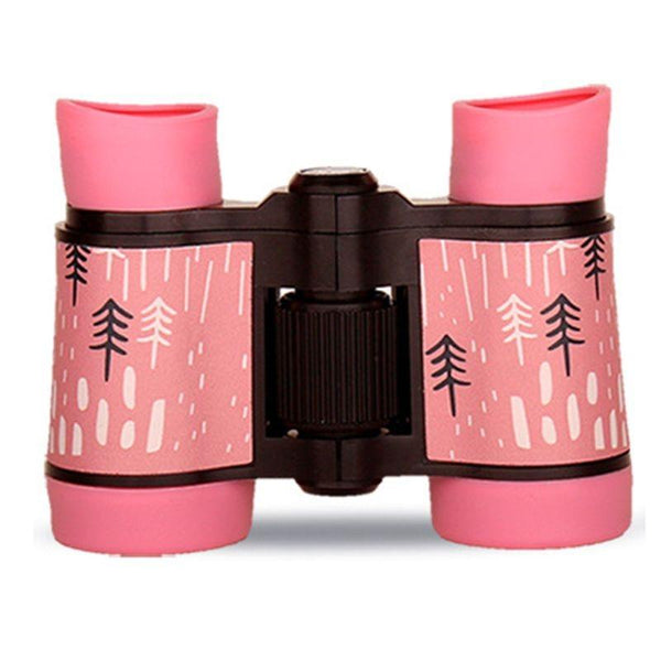 Children's Bird Watching 4X30 Perfect Gift Rain Season Pink Binoculars