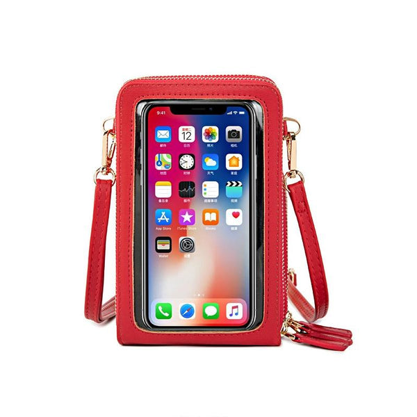Multifunctional Touch Screen Phone Bag Black Women's Bags & Handbags