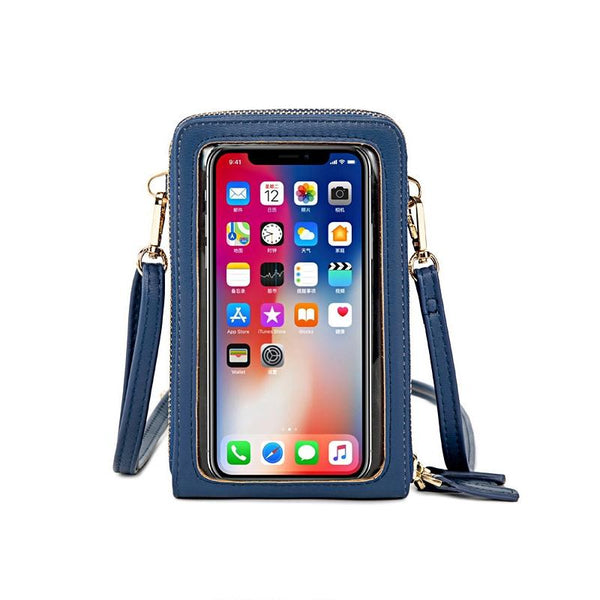 Multifunctional Touch Screen Phone Bag Black Women's Bags & Handbags