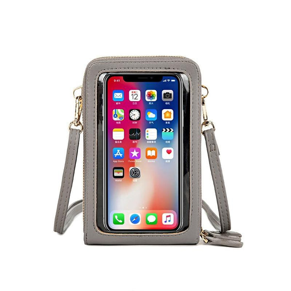 Multifunctional Touch Screen Phone Bag Black Women's Bags & Handbags