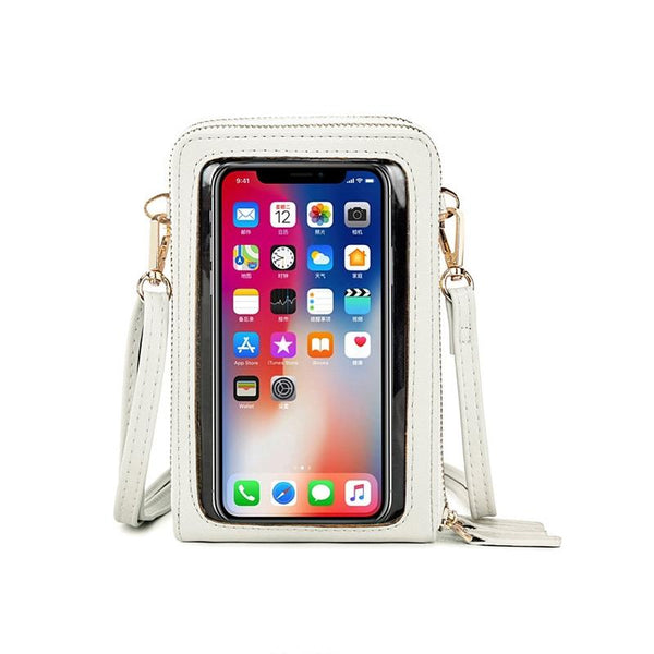 Multifunctional Touch Screen Phone Bag Black Women's Bags & Handbags