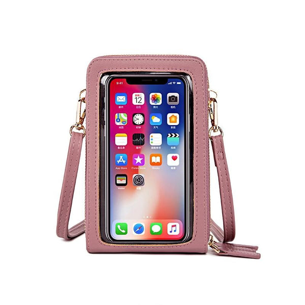 Multifunctional Touch Screen Phone Bag Black Women's Bags & Handbags
