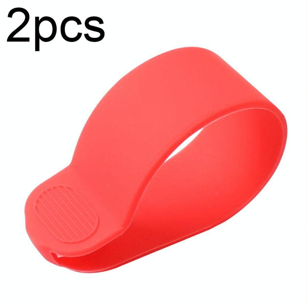 2Pcs Silicone Scooter Accelerator Dial Cover For Xiaomi M365 / 1S Pro Max G30 Es2 Grey Accessories Parts