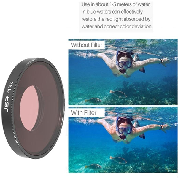 Parallel Deals Underwater Lens Filter For Dji Action 3 Diving Filters