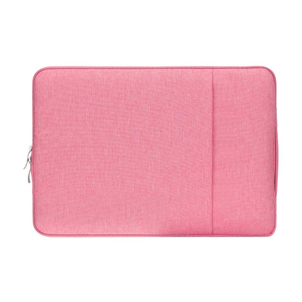 Parallel Deals Denim Business Laptop Liner Bag For Tablets Pink Laptop Cases & Bags