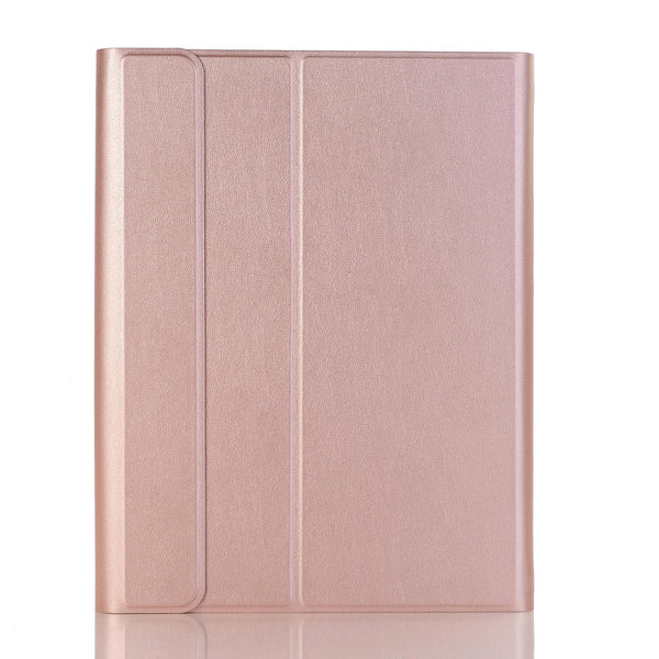Bluetooth Keyboard Leather Case For Ipad Pro 10.5 With Touch Control Lambskin Texture Compatible 10.2 2021 & 2020 2019 / Air 3 Pink Keyboards