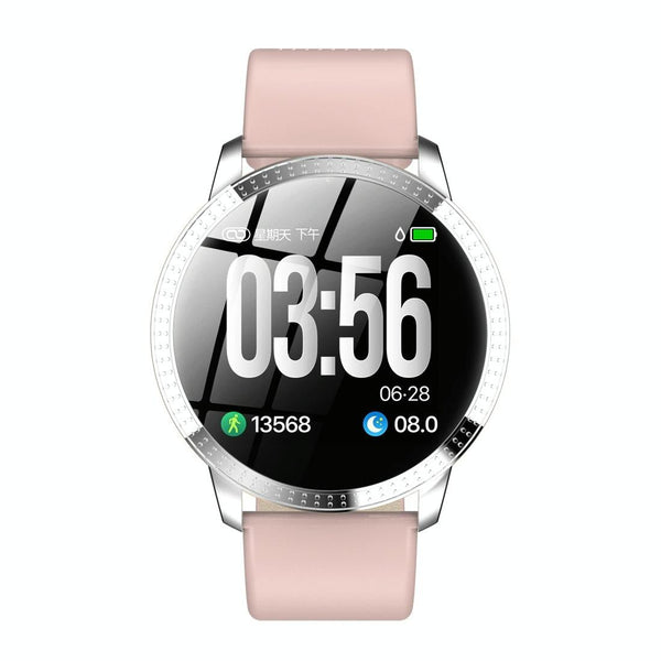 Waterproof Smartwatch With Colour Screen Ipx67 Pink Smart Watches