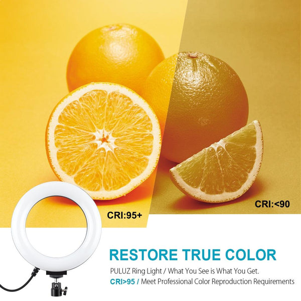 10 Mode Usb Led Ring Light With Tripod And Ball Head 6.2 Inch Diameter_Pink Other Lighting & Studio