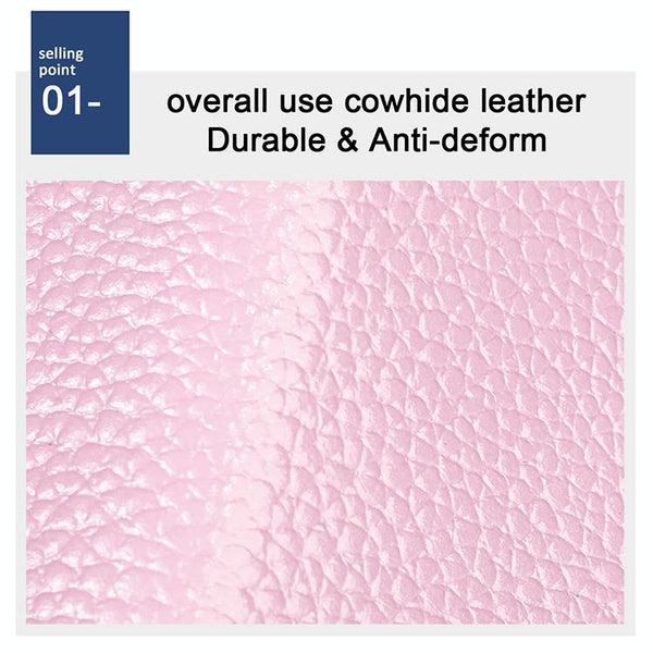 Leather Rfid Wallet Sleek And Secure Pink Wallets