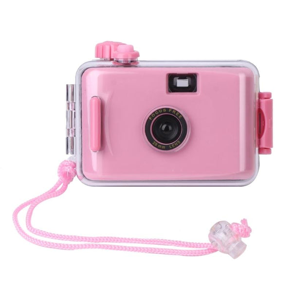 Waterproof Retro Film Camera For Kids Mini Point And Shoot Audio Video Digital Cameras