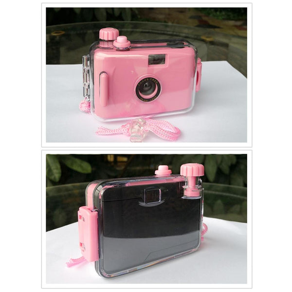 Waterproof Retro Film Camera For Kids Mini Point And Shoot Audio Video Digital Cameras