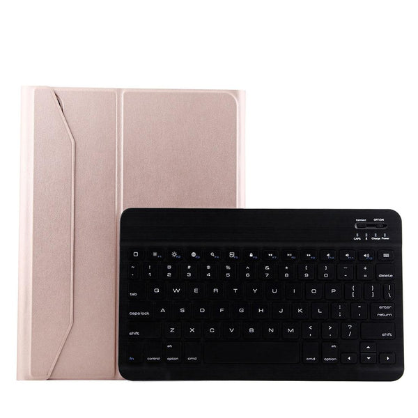 Bluetooth Keyboard & Leather Tablet Case For Ipad Pro 11 Detachable Three Gear Magnetic Sleep Function Pink Keyboards