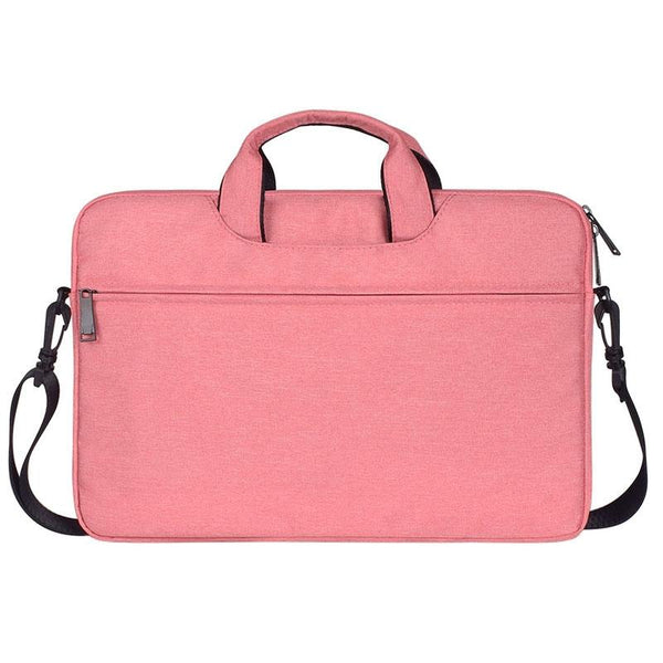 13.3 Inch Hidden Portable Strap One Shoulder Handbag Waterproof Oxford Cloth Pink Laptop Cases & Bags