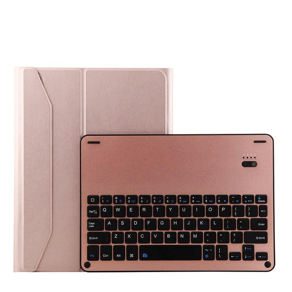 Bluetooth Keyboard & Leather Tablet Case For Ipad Pro 11 2018 Detachable Aluminum Three Gear Magnetic Sleep Function Pink Keyboards
