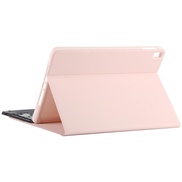 Bluetooth Keyboard & Tablet Case For Ipad 10.2 / Air 2019 Detachable Touch Pad Pen Slot Holder Microfiber Leather Pink Black Keyboards