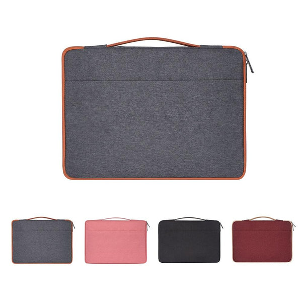 Parallel Stylish Laptop Handbag For Macbook And More Polyester Nylon Pink Laptop Cases & Bags