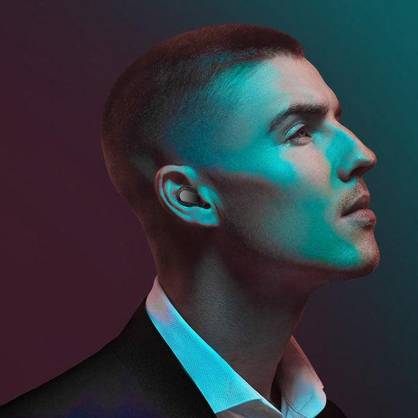 9D Sound Effect Wireless Bluetooth 5.0 Earphone With Charging Box Digital Display Pink Earbuds