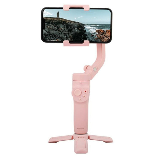Foldable Vlog Pocket 2 Handheld Stabilizer Three Axis Gimbal Pink Audio Video Stabilizers