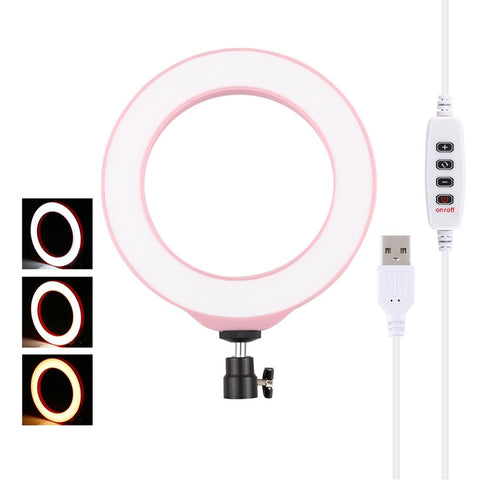 16Cm Usb Led Ring Light With Tripod And 3 Modes Other Lighting & Studio