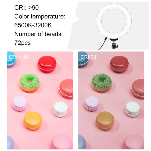 16Cm Usb Led Ring Light With Tripod And 3 Modes Other Lighting & Studio
