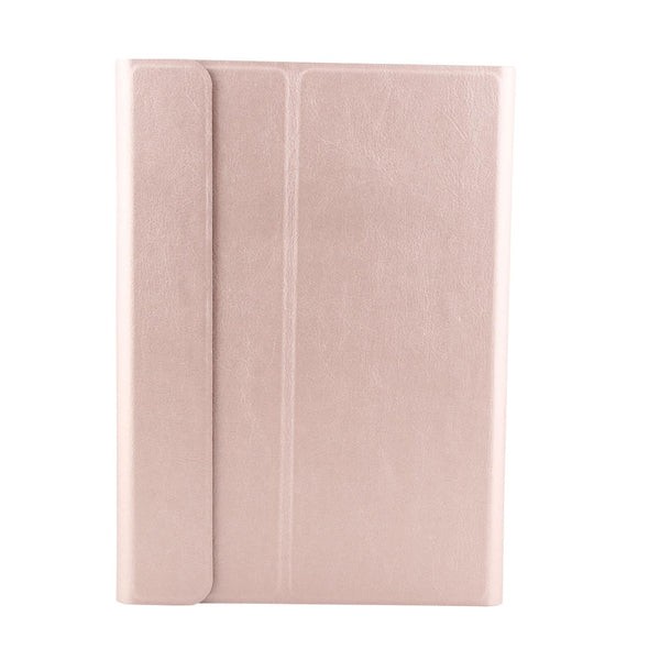 Bluetooth Keyboard & Leather Tablet Case For Ipad Air / Pro 9.7 Three Gear Angle Adjustment Magnetic Sleep Function Abs Brushed Texture Pink Keyboards