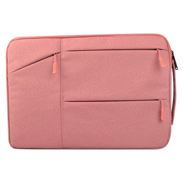 15.6" Pink Laptop Tablet Bag With Multi Pocket Design Portable & Stylish Case Laptop Cases & Bags