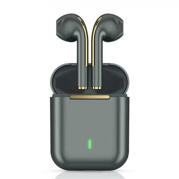 Wireless T & G J18 Bluetooth Earphones With Charging Box Green Earbuds