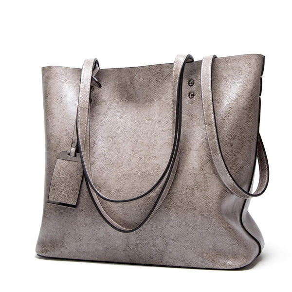 Stylish Pu Leather Women Crossbody Bag Grey Women's Bags & Handbags