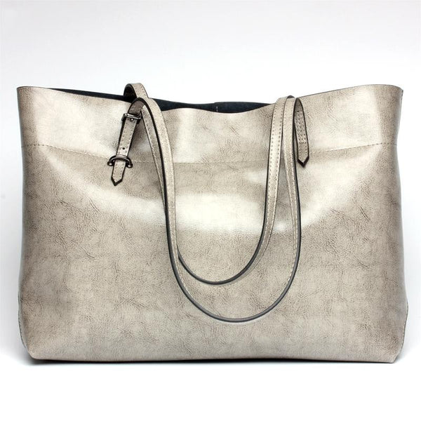 Parallel Stylish Shoulder Tote For Women Vintage Wine Red Vertical Style Women's Bags & Handbags