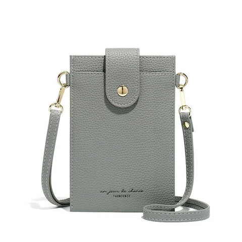 Stylish Thin Messenger Bag For Women Gray Women's Bags & Handbags