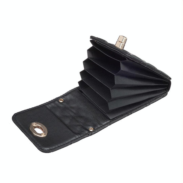 Vertical Card Bag With Metal Buckle For Mobile Phones Purple Cases Covers & Skins