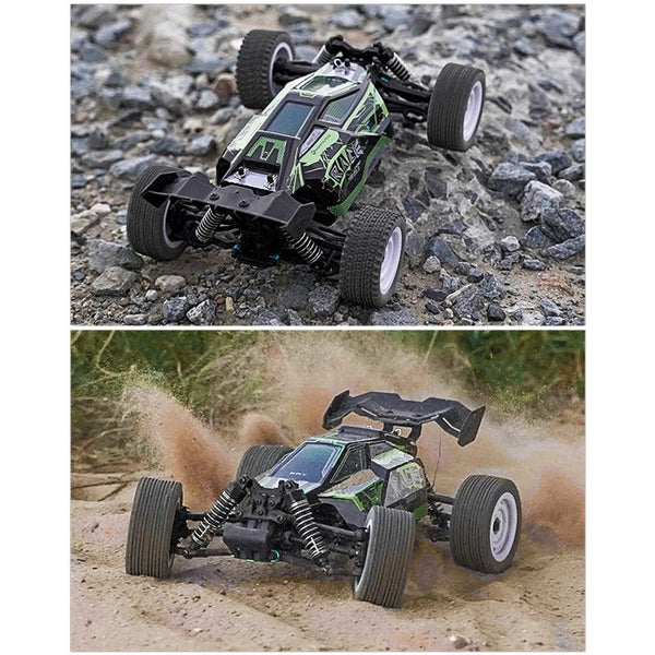 Green 1 16 2.4G Rc Off Road Racing Car Toy Electric 4Wd Remote Controlled Toys