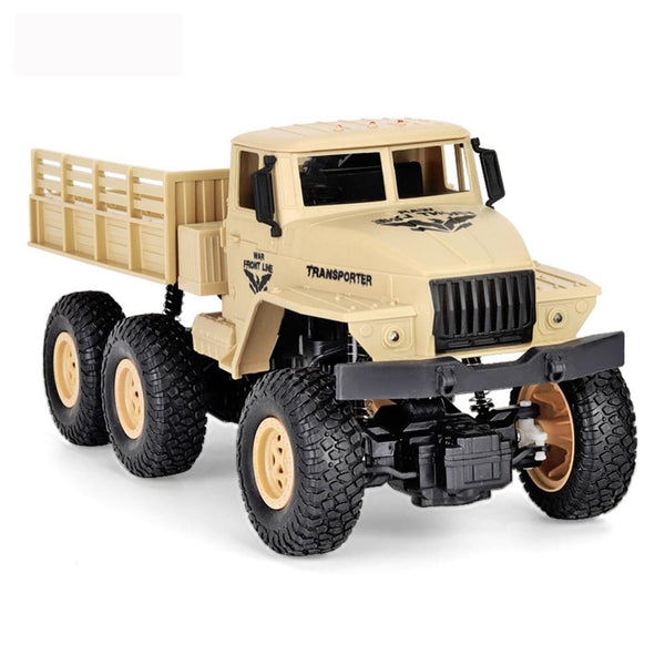 2.4Ghz 4Ch Remote Control Dongfeng 7 Six Wheeled Armor Truck Toy Green Remote Controlled Toys