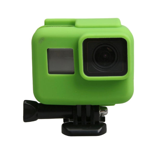 Silicone Border Frame Mount For Gopro Hero5 Protective Cover Green Audio Video Other Camera & Photo Accs