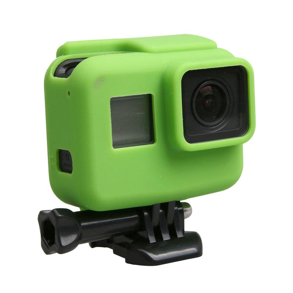 Silicone Border Frame Mount For Gopro Hero5 Protective Cover Green Audio Video Other Camera & Photo Accs