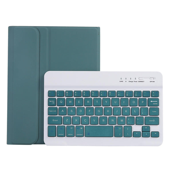 Ultra Thin Bluetooth Keyboard Tablet Case For Ipad Mini 6 With Stand And Pen Slot Candy Colour Green Laptop Cases & Bags