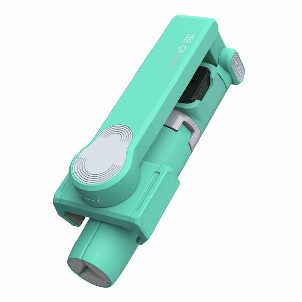 Foldable Selfie Stick Handheld Gimbal Stabilizer For Smartphone Green Stabilizers