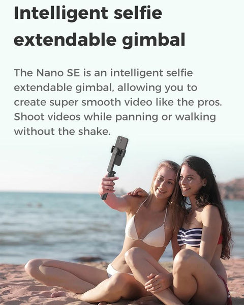 Foldable Selfie Stick Handheld Gimbal Stabilizer For Smartphone Green Stabilizers