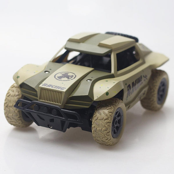 High Speed Off Road Drifting Toy Truck With 27Mhz Remote Control For Kids Green Remote Controlled Toys