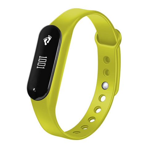 Bluetooth Smart Bracelet With Heart Rate Monitor And Sleep Tracker Green Activity Trackers