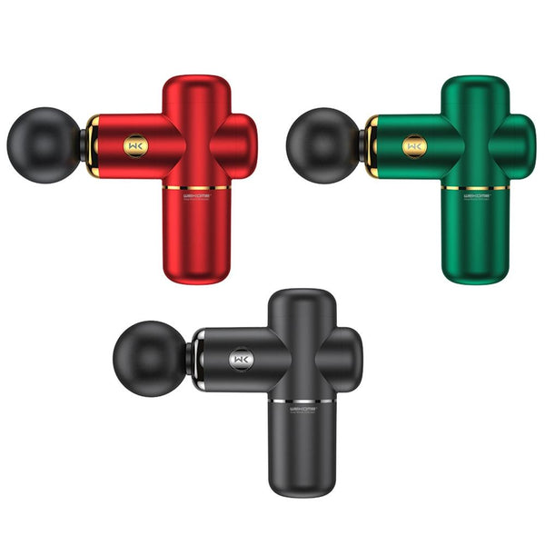 4 Head Muscle Massage Gun For Sports_Green Massagers