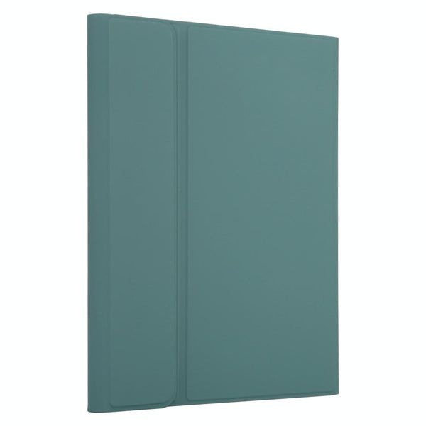 Bluetooth Tablet Case For Ipad Pro 11 With Detachable Microfiber Leather Pen Slot & Holder Dark Green Laptop Cases & Bags