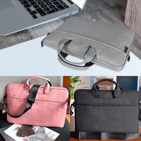Parallel Deals 13.3 Inch Hidden Portable Strap One Shoulder Handbag Waterproof Oxford Cloth Dark Gray Laptop Cases & Bags